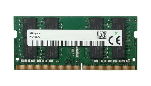 Hynix 16GB 3200MHz DDR4 PC4-25600 Non-ECC CL22 260-Pin SoDimm 1.2V Dual Rank x8 Memory Module