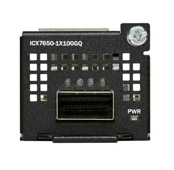 Ruckus ICX 7450/7650 1 port 100GbE QSFP28 Expansion Module