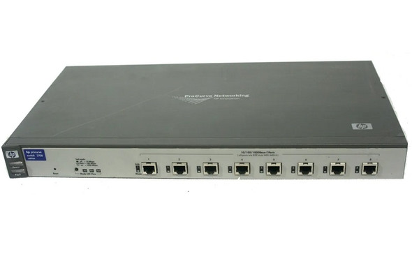 HP ProCurve 2708 8-Ports Unmanaged 1Gb/s GigaBit RJ-45 Connectors Ethernet Switch