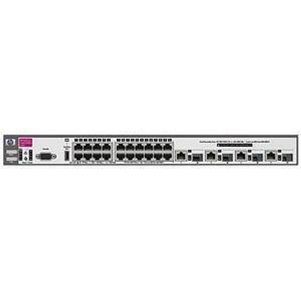 HP ProCurve 3400CL-24G 24-Ports with 4 x SFP (mini-GBIC) Managed Stackable GigaBit Ethernet 1Gb/s Switch