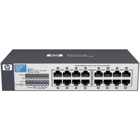 HP ProCurve 1410-16G 16 Ports 16 x RJ-45 10/100/1000Base-T Ethernet Switch