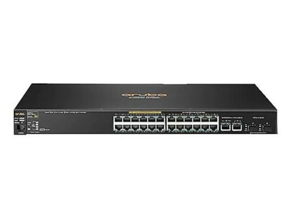 HPE Aruba 2530-24-PoE+ 24-Ports Gigabit Ethernet Managed Rack-mountable Network Switch