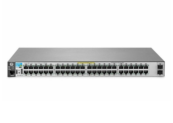 HP ProCurve 2530-48G-PoE+-2SFP+ 48-Ports 10/100/1000 (PoE+) Managed Gigabit Ethernet Rack-Mountable Switch