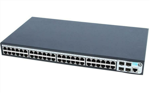 HP OfficeConnect 1920-48G 48-Ports 10/100/1000Base-T with 4 Gigabit SFP Ports Layer-3 Managed Gigabit Ethernet Switch