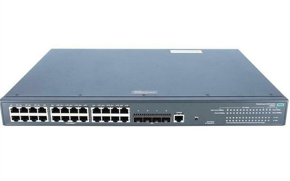 HP FlexNetwork 5130-24G-PoE+-4SFP+ 24-Ports 10/100/1000Base-T Layer-3 Managed Stackable Gigabit Ethernet EI Switch