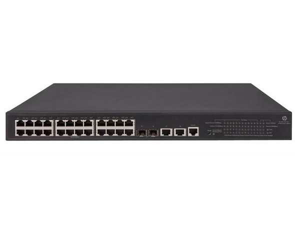 HP OfficeConnect 1950-24G-2SFP+-2XGT 24-Ports 10/100/1000Base-T Layer-3 Managed Stackable Gigabit Ethernet Switch