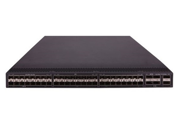 HP FlexFabric 5940 48XGT 6QSFP+ 48-Ports 40GBase-X + 6 x 10GBase-T QSFP+ Gigabit Ethernet Rack-Mountable 1U Network Switch
