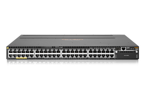 HPE Aruba 3810M 48G PoE+ 48-Ports 10/100/1000Base-T 1U Rack-Mountable Layer 3 Switch