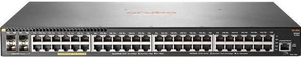 HP Aruba 2930F 48Ports 10/100/1000 PoE+ + 4x 1 Gigabit / 10 Gigabit SFP+ 1U Rack Mountable Net Switch