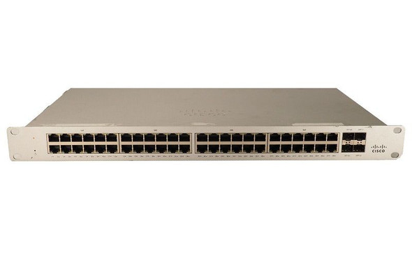 Cisco Meraki MS120-48 48-Ports Layer 2 Cloud-Managed Rack-mountable 1U Network Switch