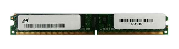 Micron 1GB PC2-5300 DDR2-667MHz ECC Registered CL5 240-Pin DIMM Very Low Profile (VLP) Single Rank Memory Module