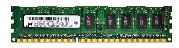 Micron 2GB 1333MHz DDR3 PC3-10600 Unbuffered ECC CL9 240-Pin DIMM Dual Rank Memory