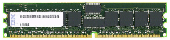 IBM 2GB Kit (2 X 1GB) DDR2-400MHz PC2-3200 ECC Registered CL3 240-Pin DIMM Memory
