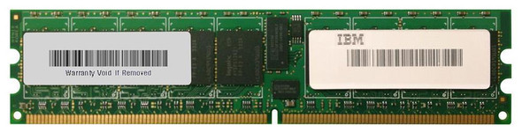 IBM Chipkill 1GB Kit (2 X 512MB) DDR2-400MHz PC2-3200 ECC Registered CL3 240-Pin DIMM Single Rank Memory