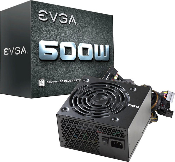 EVGA 600Watts 80+ PC Power Supply