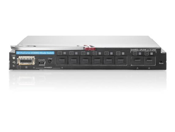 HP ProCurve 6120XG 1 Port Manageable 8 x Expansion Slots 10GBase-CX4 Ethernet Blade Net Switch