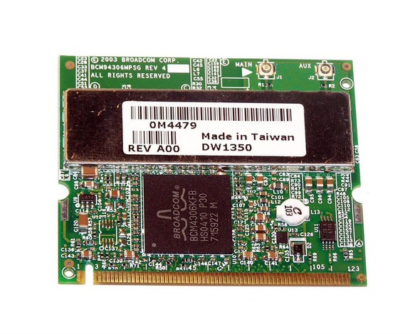 Dell (802.11b/g) Mini PCI Wireless Card
