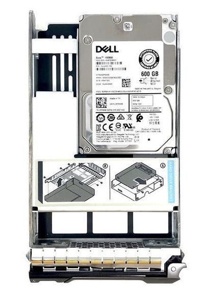 Dell 600GB SAS 6Gb/s 10000RPM 3.5 inch Hard Disk Drive with Tray