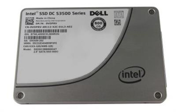 Dell 800GB SATA 6Gb/s 2.5 inch Hot Plug Enterprise Solid State Drive (SSD)