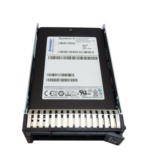 Lenovo PM863a 960GB SATA Hot Swap Enterprise Entry 2.5 inch G3 Solid State Drive (SSD)