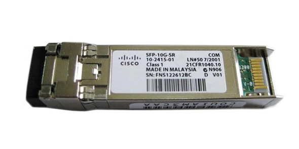 Cisco SFP-10G-LR 10Gb/s 10GBase-SR Single-mode Fibre 10km 1310nm Duplex LC Connector SFP+ Transceiver Module