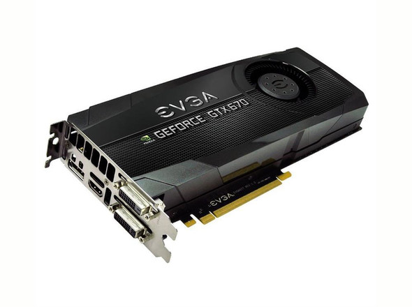EVGA GeForce GTX 670 Graphic Card 1006MHz Core 2GB GDDR-5 SDRAM PCI-E 3 x16