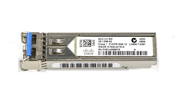 Cisco GLC-LH-SM 1Gb/s 1000Base-LX / LH Single-Mode Fibre 10km 1310nm Duplex LC Connector SFP Transceiver Module