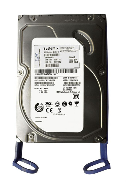 IBM 500GB SATA 3Gb/s 7200RPM 3.5 inch Hot Plug Hard Disk Drive