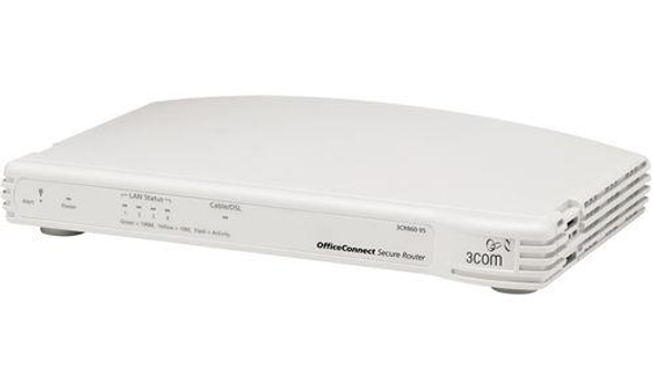 3Com OfficeConnect Security Router 1 x 10/100Base-TX WAN 4 x 10/100Base-TX LAN