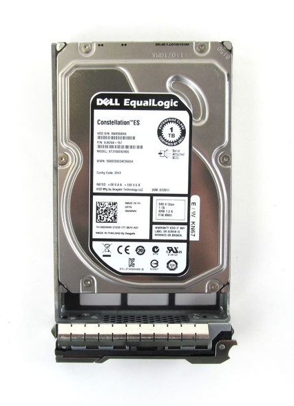 Dell 1TB SAS 6Gb/s 7200RPM 16MB Cache Near Line 3.5 inch Hard Disk Drive with Tray