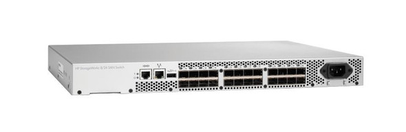 HP StorageWorks 43685 8 Full Fabric Port Enabled SAN Net Switch