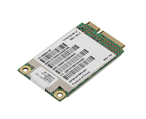 HP WWAN (Wireless Wide Area Network) HSPA MiniCard