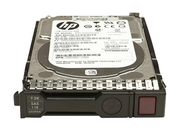 HP 1TB SAS 6Gb/s 7200RPM Hot Plug 2.5 inch Midline Dual Port Hard Disk Drive