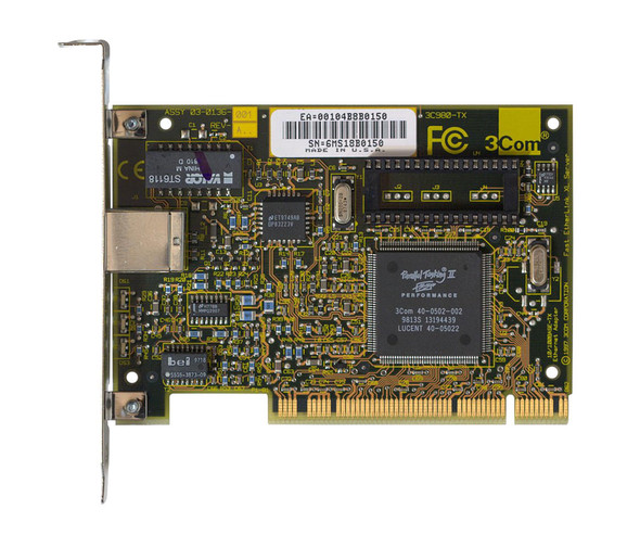 3Com 10/100 Ethernet PCI-Express Network Interface Card