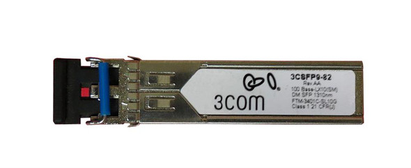 3Com 100Mb/s 100Base-LX 10km 1310nm SFP Dual-Mode Transceiver Module