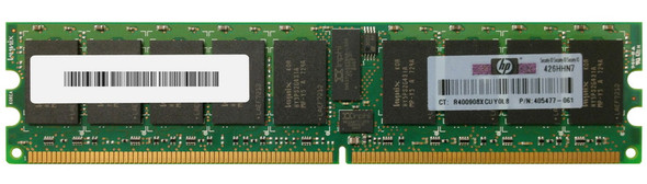 HP 4GB 667MHz DDR2 PC2-5300 Registered ECC CL5 240-Pin DIMM Dual Rank Memory