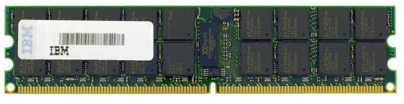 IBM 512MB Kit (2 X 256MB) DDR2-400MHz PC2-3200 ECC Registered CL3 240-Pin DIMM Single Rank Memory