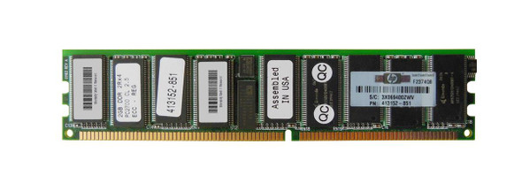 HP 2GB 333MHz DDR PC2700 Registered ECC CL2.5 184-Pin DIMM Memory