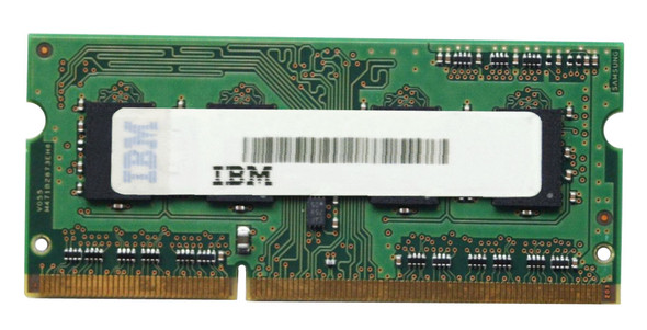 IBM 2GB DDR3-1066MHz PC3-8500 non-ECC Unbuffered CL7 204-Pin SoDimm Dual Rank Memory Module