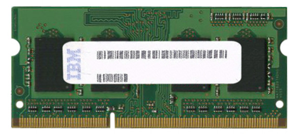 IBM Lenovo 1GB DDR3-1066MHz PC3-8500 non-ECC Unbuffered CL7 204-Pin SoDimm Single Rank Memory Module