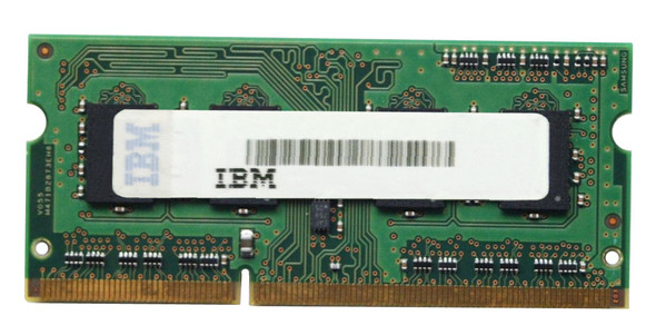 IBM 2GB DDR3 DDR3-1066MHz PC3-8500 non-ECC Unbuffered CL7 204-Pin SoDimm Single Rank Memory Module
