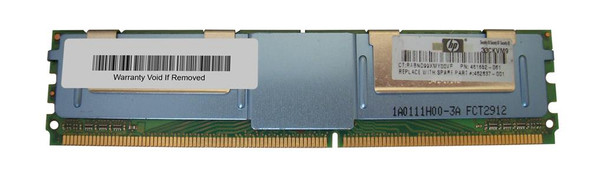 HP 1GB 667MHz DDR2 PC2-5300 ECC Fully Buffered CL5 240-Pin DIMM Single Rank Memory