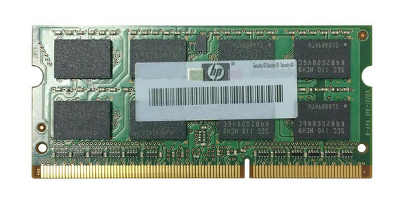 HP 2GB DDR3-1066MHz PC3-8500 non-ECC Unbuffered CL7 204-Pin SoDimm Dual Rank Memory Module