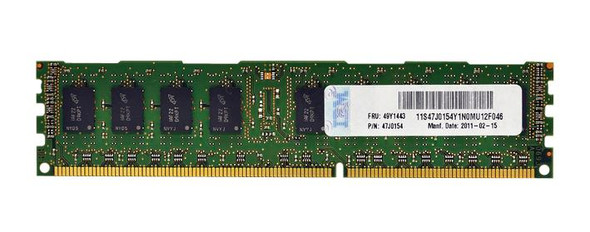 IBM 2GB 1333MHz DDR3 PC3-10600 Registered ECC CL9 240-Pin DIMM Dual Rank Memory