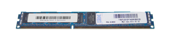 IBM 8GB 1600MHz DDR3 PC3-12800 Registered ECC CL11 240-Pin DIMM Very Low Profile (VLP) Dual Rank Memory