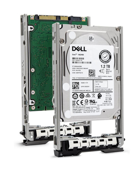Dell 1.2TB SAS 12Gb/s 10000RPM Hot Plug 2.5 inch Hard Disk Drive with Tray