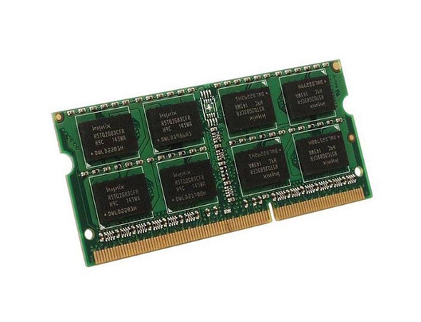 HP 4GB 1333MHz DDR3 PC3-10600 Unbuffered non-ECC CL9 204-Pin Sodimm Dual Rank Memory