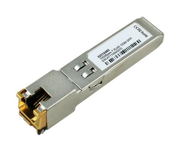 Gigatech 1Gb/s 1000Base-T Copper 100m 1610nm RJ-45 Connector SFP Transceiver Module