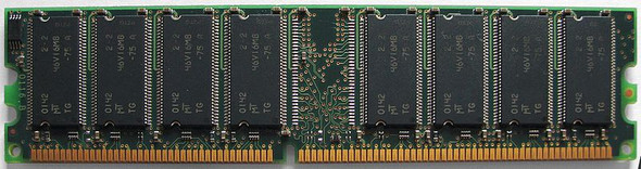 Dell 1GB Kit (2 X 512MB) DDR2-667MHz PC2-5300 ECC Registered CL5 240-Pin DIMM Single Rank Memory