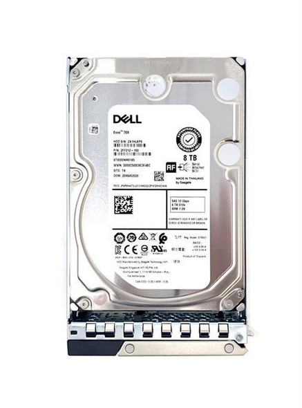 Dell 8TB 7200RPM SAS 12Gb/s 3.5-inch Hard Drive